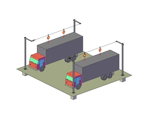 立柱式水平生命線